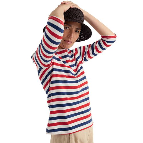 Seasalt Cornwall Sailor Top Duet Scallion Brick